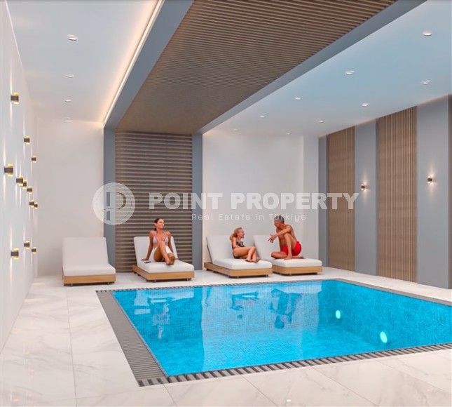 Apartments with a residence permit in Turkey, 700 meters from the sea, in an ultra-modern residential complex, scheduled for commissioning in March 2025.-id-7284-photo-4