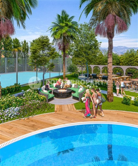 Apartments with a residence permit in Turkey, 700 meters from the sea, in an ultra-modern residential complex, scheduled for commissioning in March 2025.-id-7284-photo-6