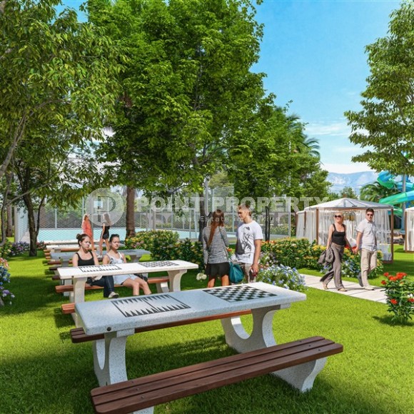 Apartments with a residence permit in Turkey, 700 meters from the sea, in an ultra-modern residential complex, scheduled for commissioning in March 2025.-id-7284-photo-13