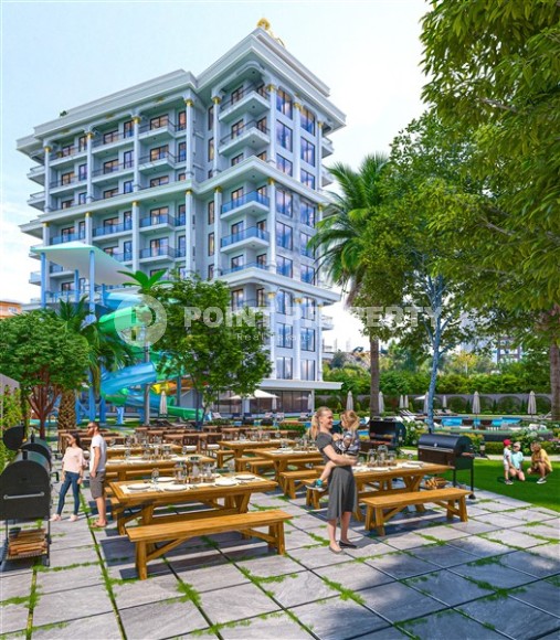 Apartments with a residence permit in Turkey, 700 meters from the sea, in an ultra-modern residential complex, scheduled for commissioning in March 2025.-id-7284-photo-16