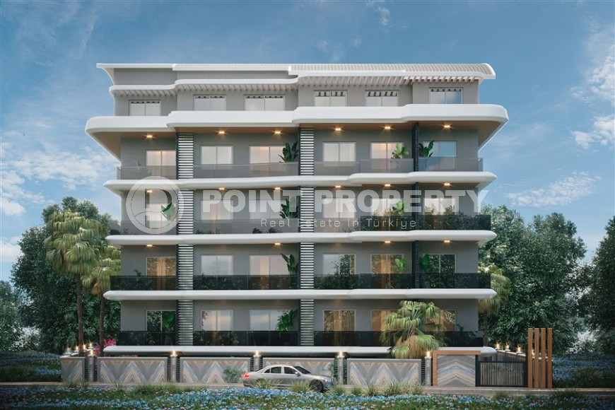 Apartments and duplexes in boutique residences under construction, in the very center of Alanya, in the Güller Pinari area-id-6331-photo-8