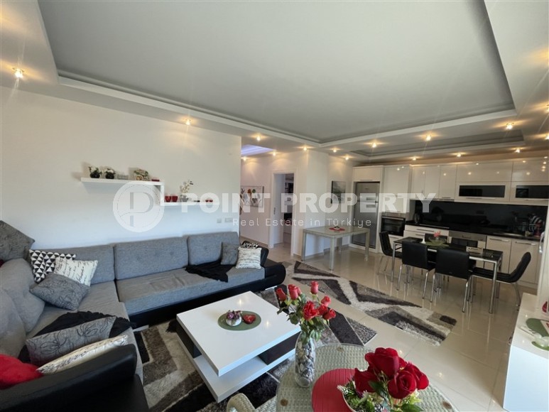 Готовая к проживанию квартира с современным дизайном в 700 метрах от моря, в центре района Оба-id-7287-фото-2