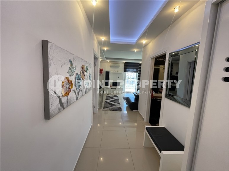 Готовая к проживанию квартира с современным дизайном в 700 метрах от моря, в центре района Оба-id-7287-фото-6