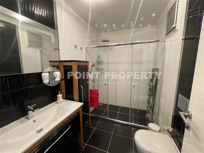 Готовая к проживанию квартира с современным дизайном в 700 метрах от моря, в центре района Оба-id-7287-фото-9