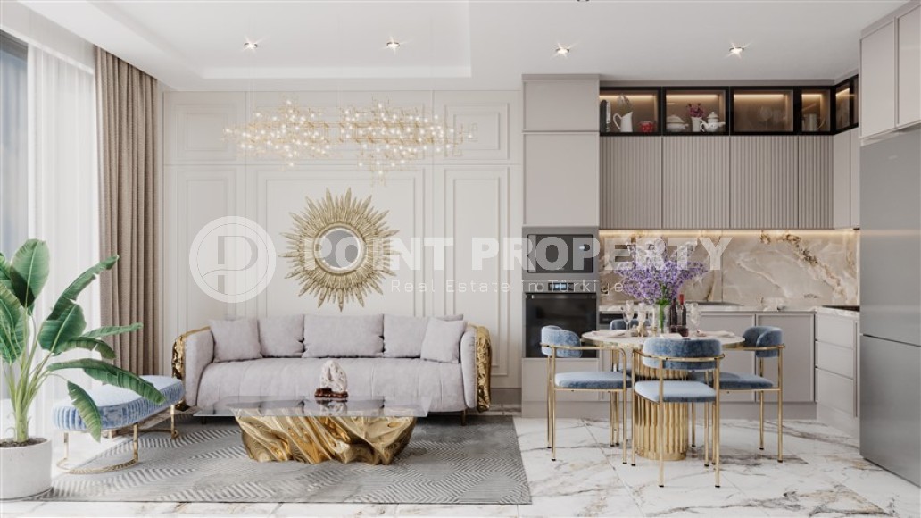 Старт продаж: квартиры в элитном комплексе в центре района Алании – Оба, в 350м от моря-id-2430-фото-3