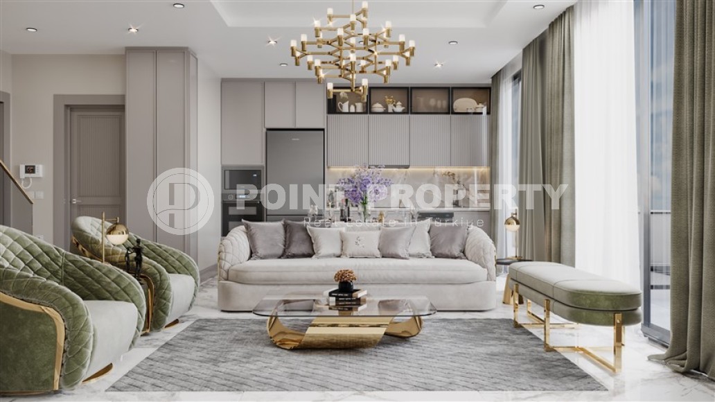 Старт продаж: квартиры в элитном комплексе в центре района Алании – Оба, в 350м от моря-id-2430-фото-4