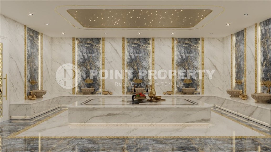 Start of sales: apartments in an elite complex in the center of Alanya - Oba, 350m from the sea-id-2430-photo-15