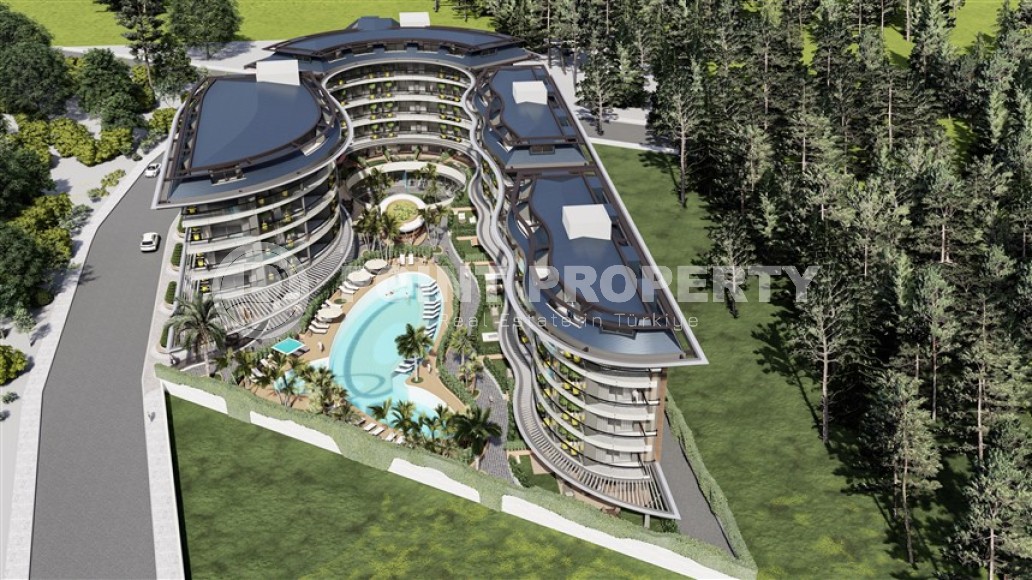 Start of sales: apartments in an elite complex in the center of Alanya - Oba, 350m from the sea-id-2430-photo-16