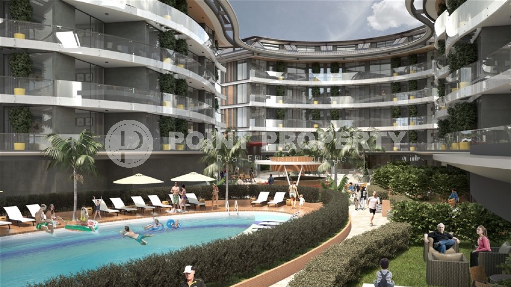 Start of sales: apartments in an elite complex in the center of Alanya - Oba, 350m from the sea-id-2430-photo-21