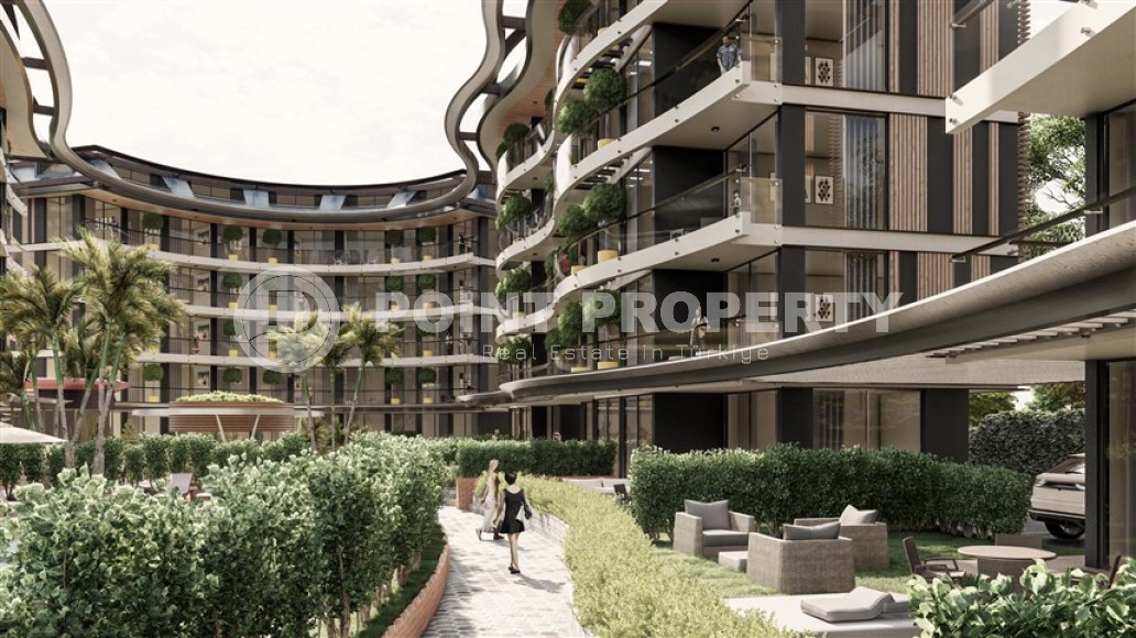 Start of sales: apartments in an elite complex in the center of Alanya - Oba, 350m from the sea-id-2430-photo-23