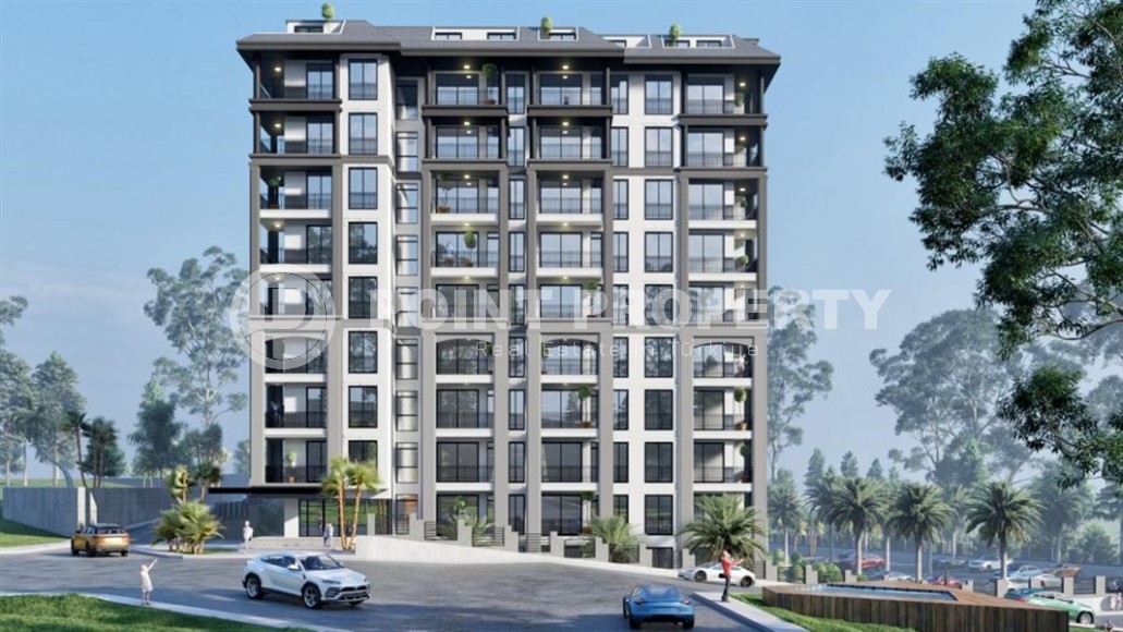 Apartments with interest-free installment payment in a 10-storey residential complex under construction, with a “city within a city” infrastructure-id-7293-photo-1