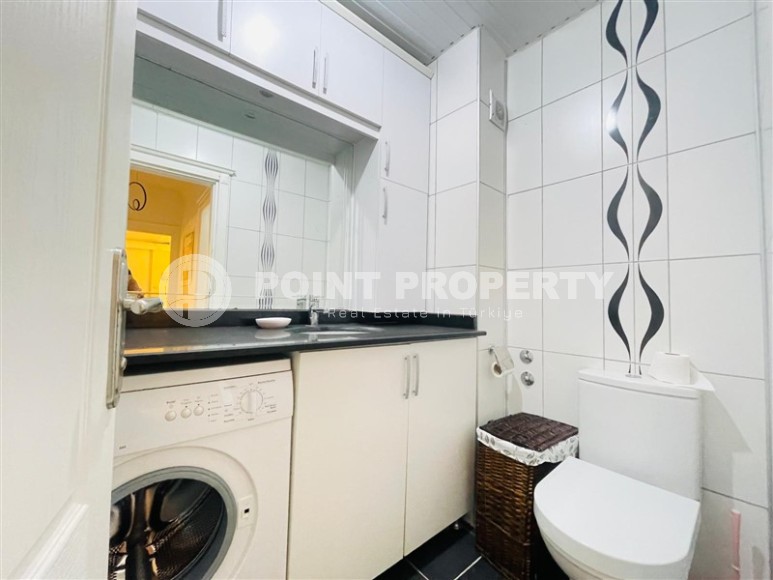 Светлая просторная квартира 2+1, общей площадью 100 м2, в центре европейского района Аланьи - Нижняя Оба-id-7294-фото-11