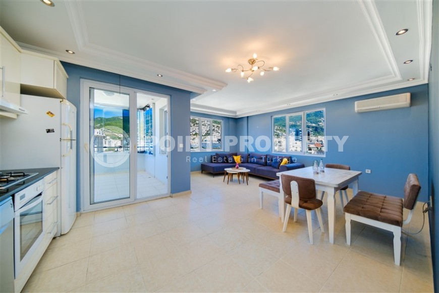 Квартира с новым ремонтом и современным дизайном в 850 метрах от пляжа, в центре Аланьи-id-7297-фото-2