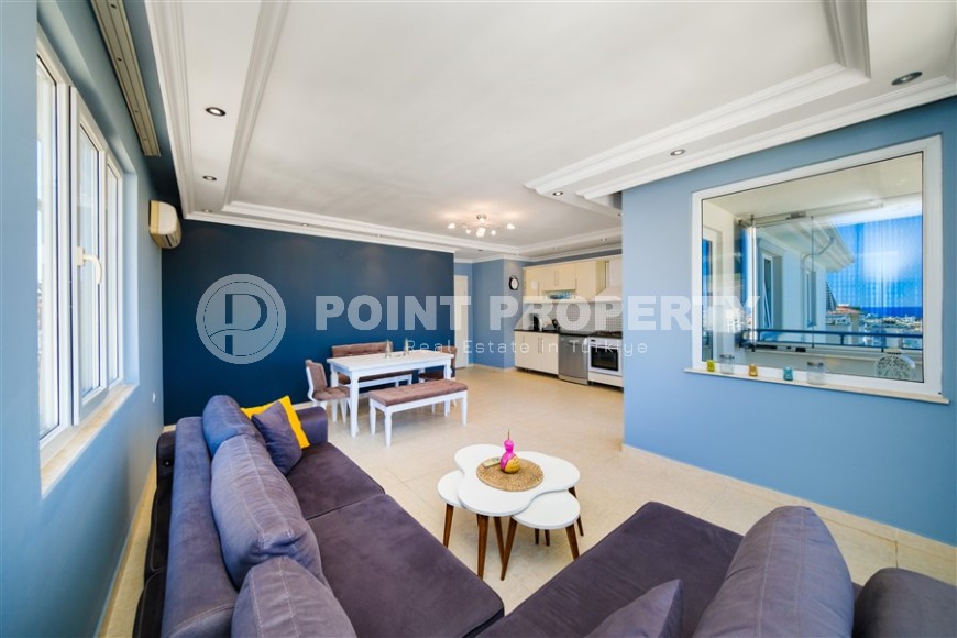 Квартира с новым ремонтом и современным дизайном в 850 метрах от пляжа, в центре Аланьи-id-7297-фото-3