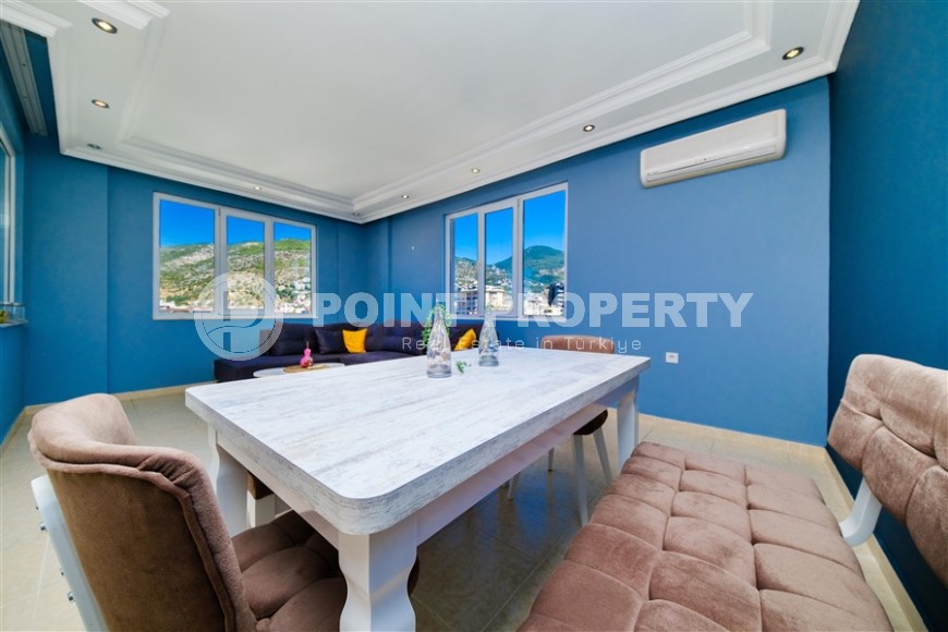 Квартира с новым ремонтом и современным дизайном в 850 метрах от пляжа, в центре Аланьи-id-7297-фото-4