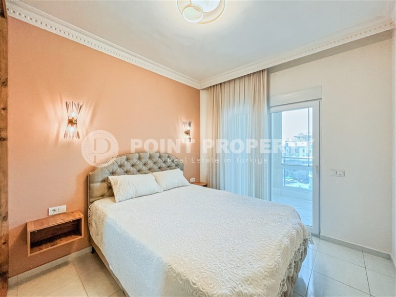 Modern 1+1 apartment with furniture, 500 meters from the sea, Mahmutlar district-id-3401-photo-7