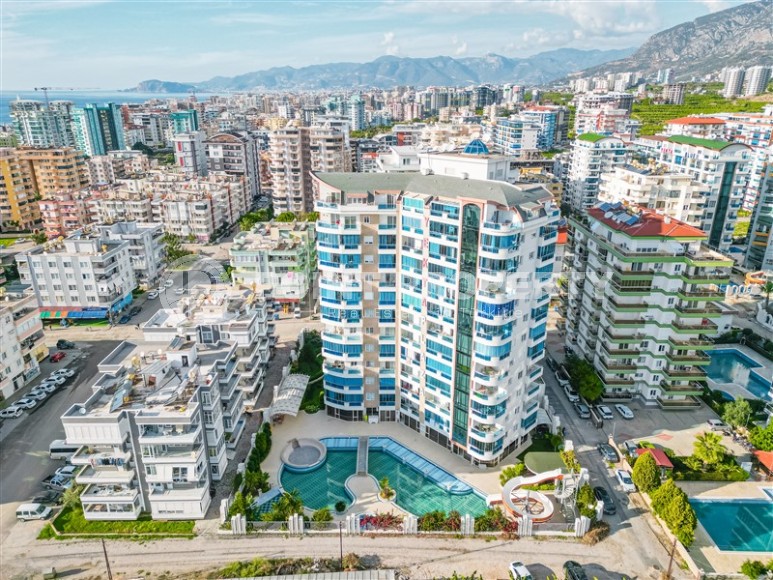 Modern 1+1 apartment with furniture, 500 meters from the sea, Mahmutlar district-id-3401-photo-12