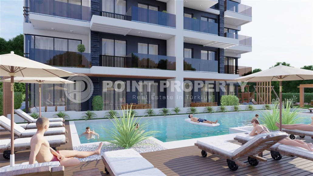 Affordable apartments with installment payment in a residential complex under construction, in a green, environmentally friendly area of Alanya - Demirtas-id-7301-photo-8