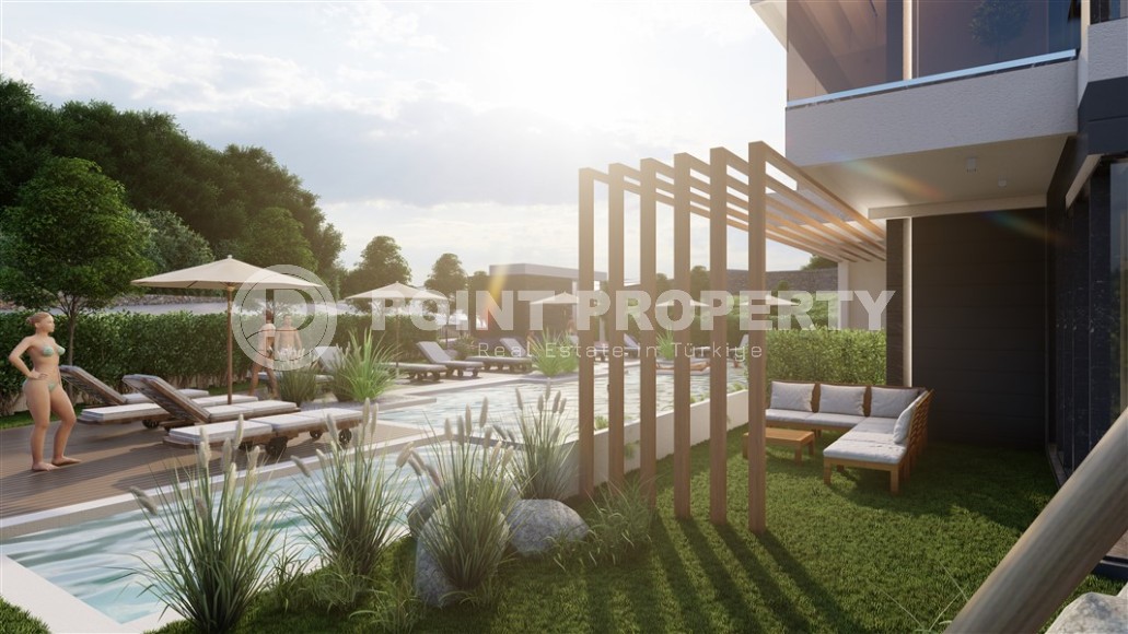 Affordable apartments with installment payment in a residential complex under construction, in a green, environmentally friendly area of Alanya - Demirtas-id-7301-photo-9