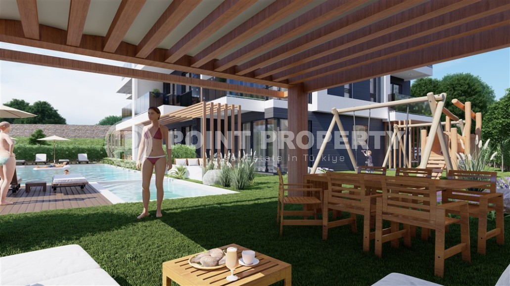 Affordable apartments with installment payment in a residential complex under construction, in a green, environmentally friendly area of Alanya - Demirtas-id-7301-photo-10