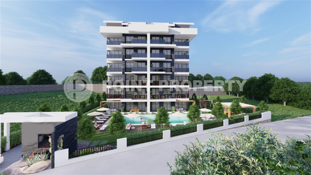 Affordable apartments with installment payment in a residential complex under construction, in a green, environmentally friendly area of Alanya - Demirtas-id-7301-photo-13