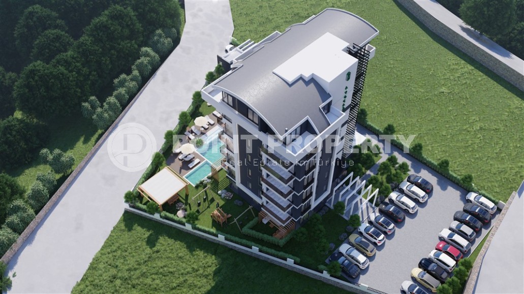 Affordable apartments with installment payment in a residential complex under construction, in a green, environmentally friendly area of Alanya - Demirtas-id-7301-photo-15