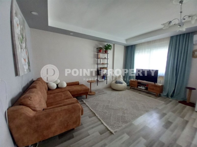 Двухуровневая квартира 2+1, общей площадью 95 м2, на 4-м этаже с мансардой в доме 2022 года постройки-id-7302-фото-2