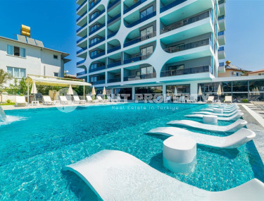 Меблированная квартира 1+1, 70м², в комплексе с отельной инфраструктурой в Махмутларе, Аланья.-id-1559-фото-1