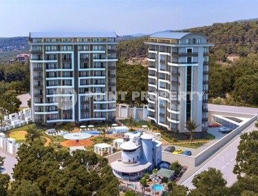 Linear and two-level apartments in a residential complex under construction, with interest-free installment payment-id-7305-photo-1