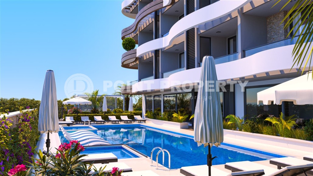 Апартаменты в 7-этажном жилом комплексе на финальной стадии строительства, в 850 метрах от пляжа-id-7307-фото-2