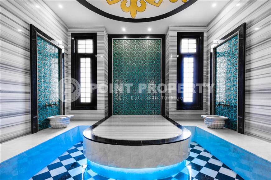 Three bedroom apartment, 145m² in a luxury complex in Lower Oba, Alanya-id-1554-photo-17