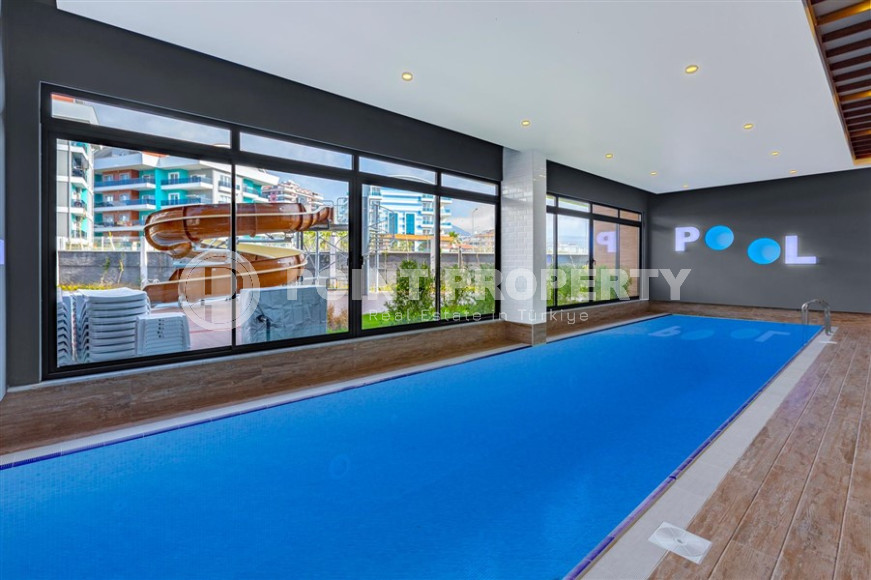 Three bedroom apartment, 145m² in a luxury complex in Lower Oba, Alanya-id-1554-photo-19