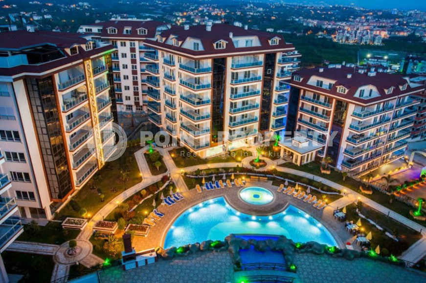 One-bedroom apartment, 65m², with mountain views in a premium complex in Cikcilli, Alanya-id-1553-photo-15