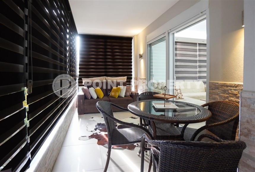 Комфортабельная квартира с топовой локацией в 200 метрах от роскошного пляжа Клеопатры, в самом центре Аланьи-id-7316-фото-9