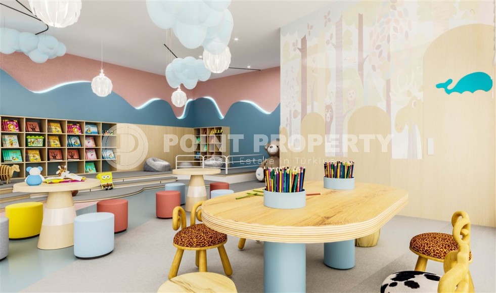 Stylish apartment with modern design in an elite residential complex on the first line from the sea-id-7319-photo-17