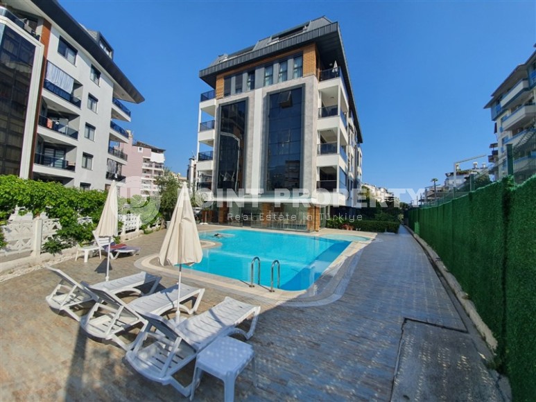 Стильная квартира с оригинальным дизайном в 200 метрах от пляжа Кейкубат, в центре Аланьи-id-7321-фото-11