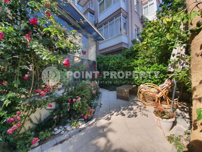 Стильная квартира с оригинальным дизайном в 200 метрах от пляжа Кейкубат, в центре Аланьи-id-7321-фото-12