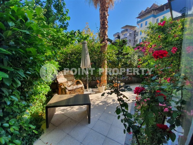 Стильная квартира с оригинальным дизайном в 200 метрах от пляжа Кейкубат, в центре Аланьи-id-7321-фото-13