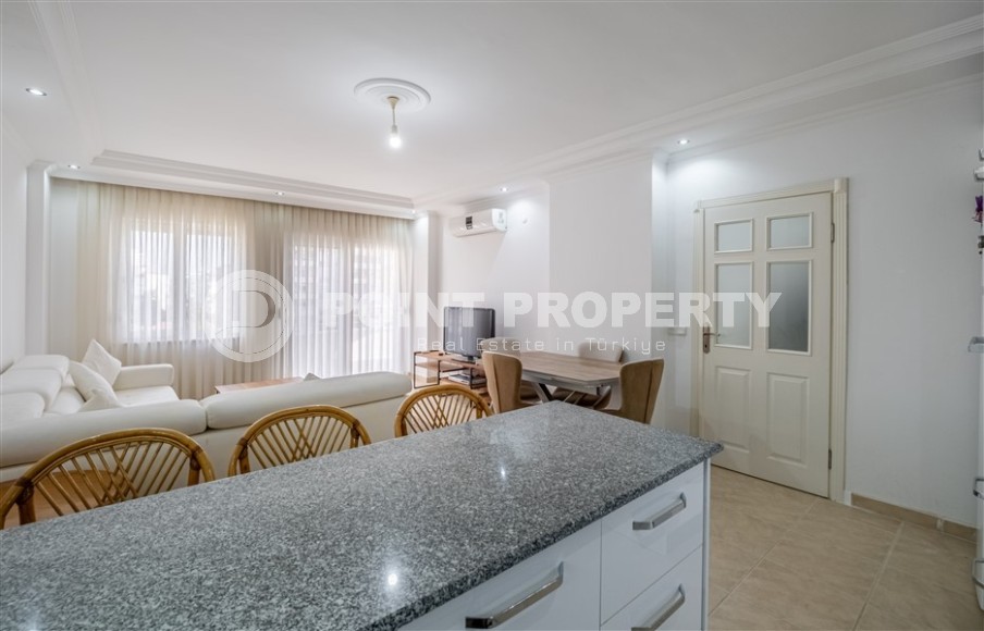 Светлая, современная квартира 2+1, общей площадью 110 м2, в центре спокойного района Аланьи - Тосмур-id-7322-фото-2