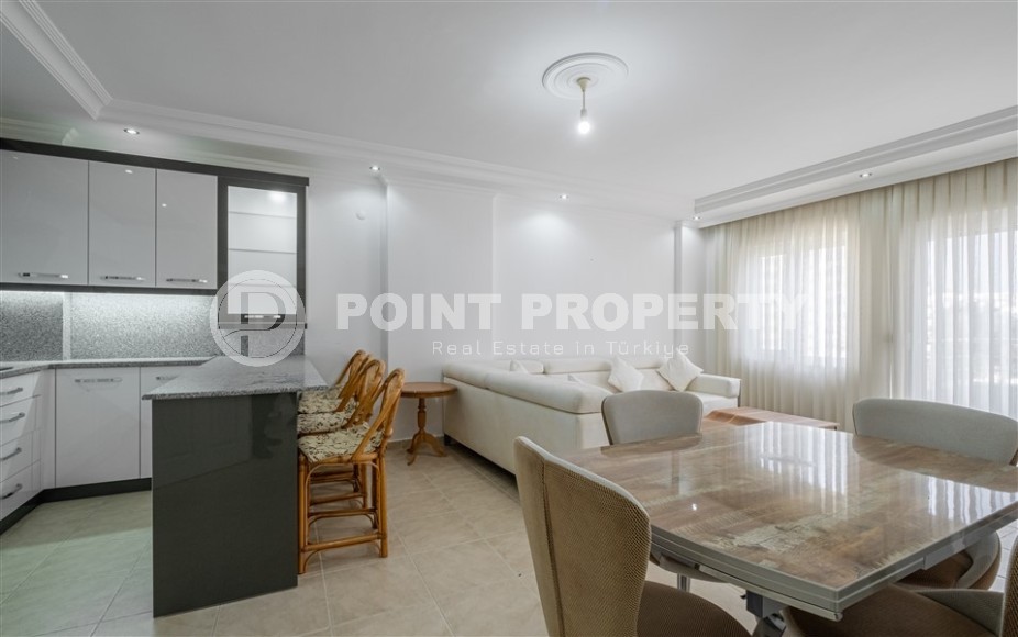 Светлая, современная квартира 2+1, общей площадью 110 м2, в центре спокойного района Аланьи - Тосмур-id-7322-фото-3