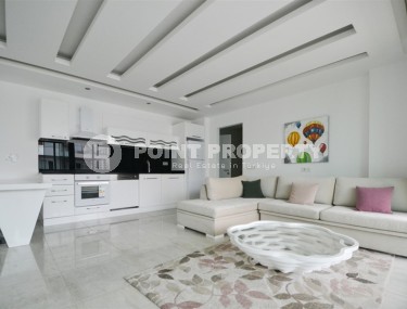 Panoramic duplex apartment with sea views, on the 5th floor with attic in the center of the prestigious area of Alanya - Kestel-id-7325-photo-1