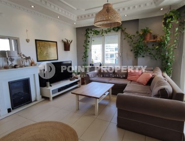 Affordable duplex apartment 850 meters from the sea, in the center of a quiet area of Alanya - Cikcilli-id-7326-photo-1