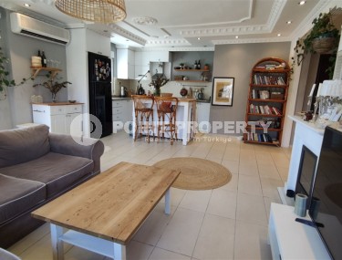 Affordable duplex apartment 850 meters from the sea, in the center of a quiet area of Alanya - Cikcilli-id-7326-photo-2