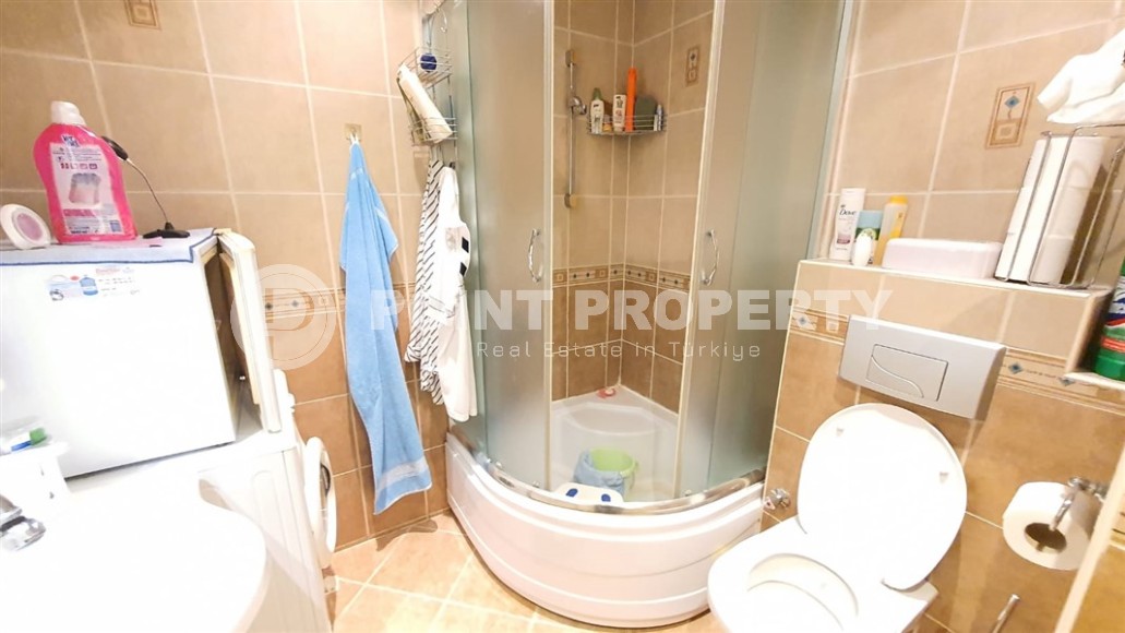 Меблированная квартира 1+1 с большим застекленным балконом, на 3-м этаже в доме 2012 года постройки-id-7327-фото-8