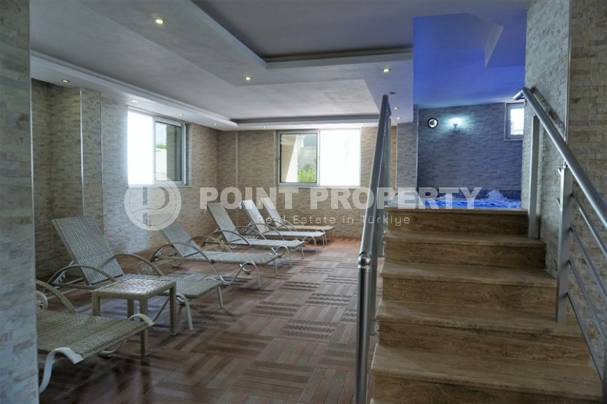 Inexpensive studio with a spacious glazed balcony 400 meters from the sea, in the modern area of Alanya - Mahmutlar-id-7330-photo-13