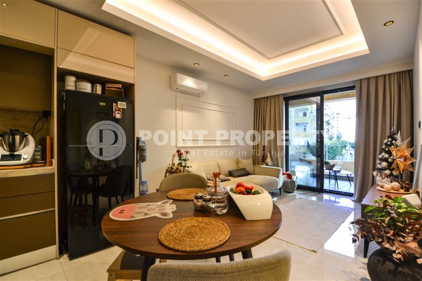 Комфортабельная квартира 2+1 на первой линии от моря, в центре популярного района Аланьи - Махмутлар-id-7338-фото-4