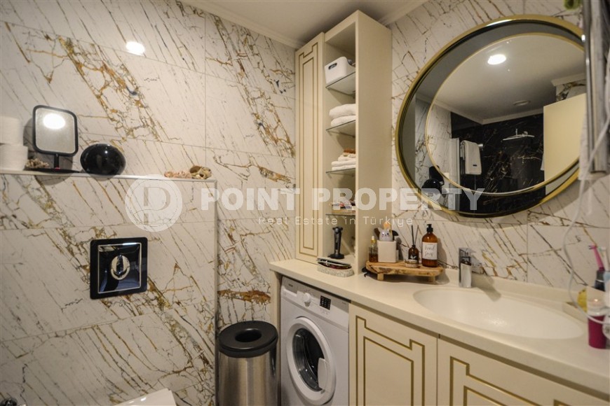 Комфортабельная квартира 2+1 на первой линии от моря, в центре популярного района Аланьи - Махмутлар-id-7338-фото-7