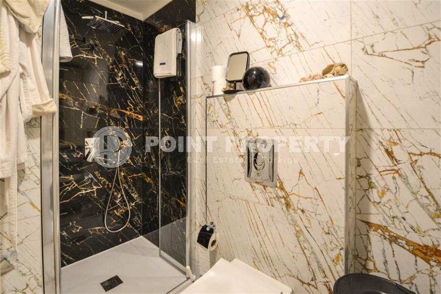 Комфортабельная квартира 2+1 на первой линии от моря, в центре популярного района Аланьи - Махмутлар-id-7338-фото-8