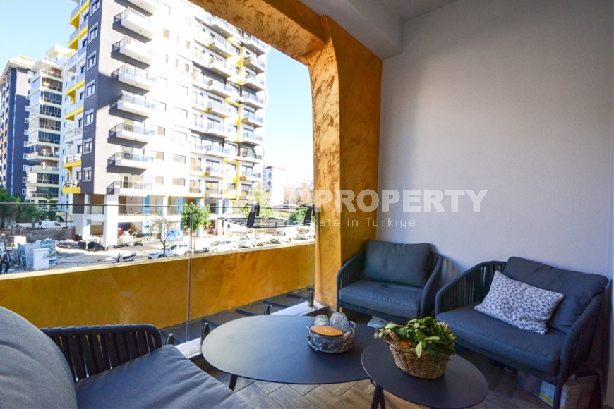 Комфортабельная квартира 2+1 на первой линии от моря, в центре популярного района Аланьи - Махмутлар-id-7338-фото-9