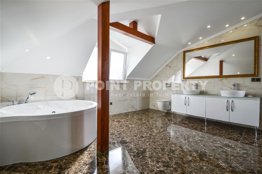 Elite panoramic villa overlooking the sea, with a private pool, garden and smart home system-id-7345-photo-12